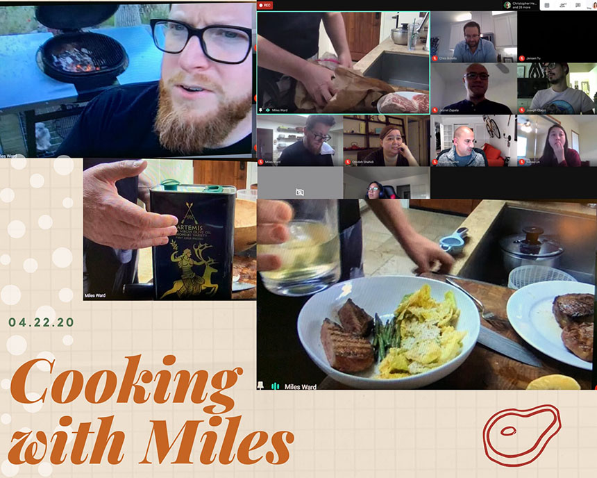 Cooking with Miles 4/22/2020
