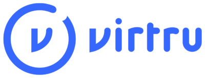Virtru Logo Blue