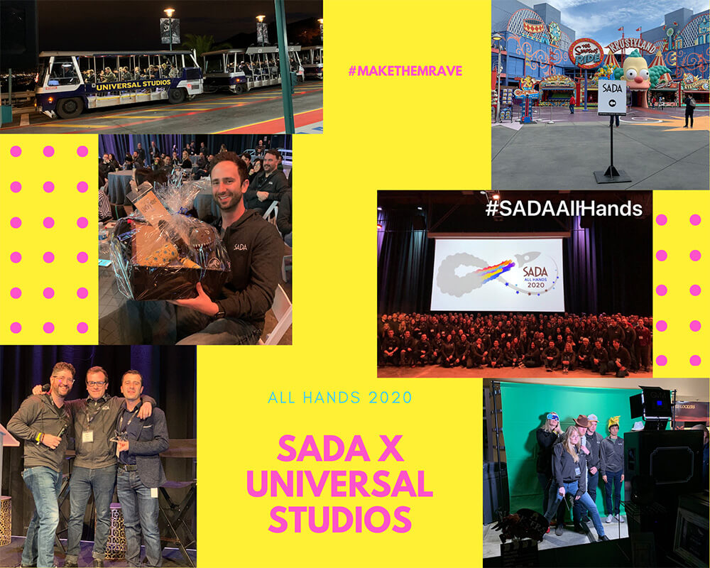 SADA All Hands 2020 @ Universal Studios