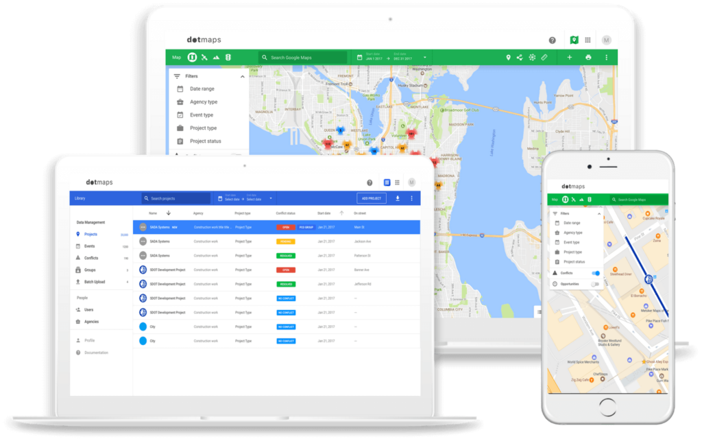 dotMaps can be used by any organization for effective communication