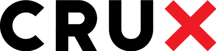 crux logo black