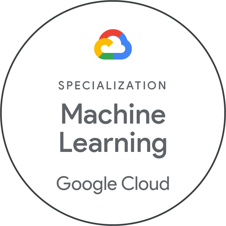 Google Cloud Specialization Machine Learning
