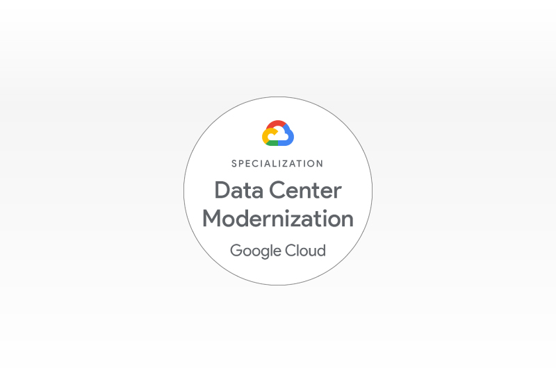 SADA Earns Google Cloud Data Center Modernization Specialization