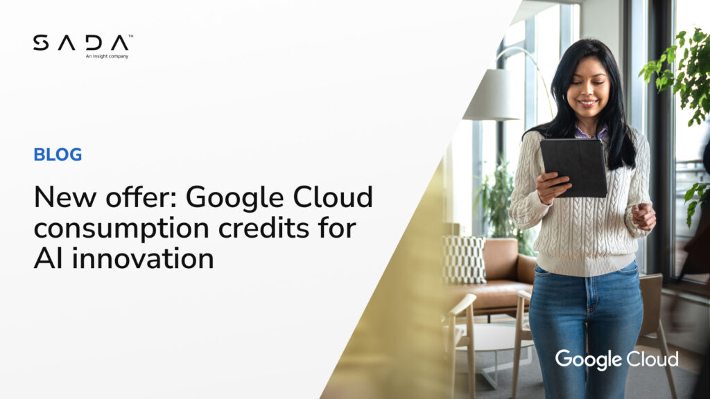 New Google Cloud consumption credits for AI innovation